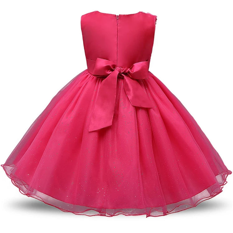 1st Birthday Signature Dress - PINK