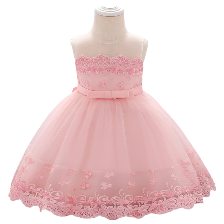 1st Birthday Signature Dress - PINK