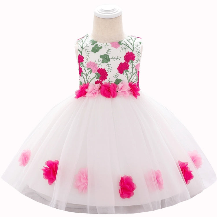 1st Birthday Signature Dress - PINK