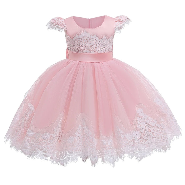 1st Birthday Signature Dress - PINK