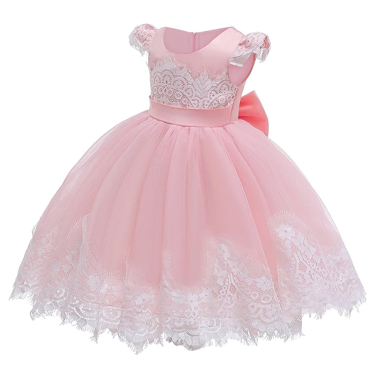 1st Birthday Signature Dress - PINK