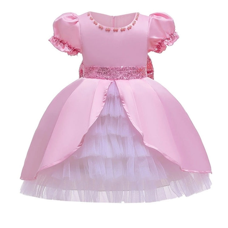 1st Birthday Signature Dress - PINK