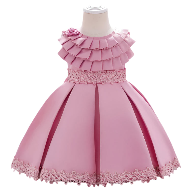 1st Birthday Signature Dress - PINK