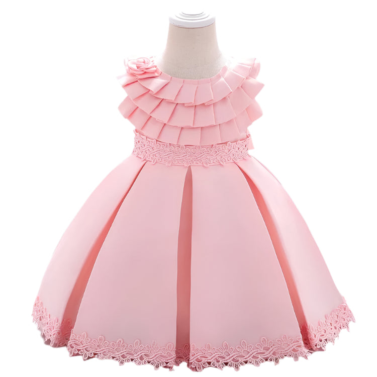 1st Birthday Signature Dress - PINK