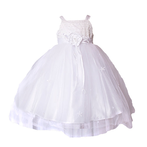Miranda - White - Girls Dress