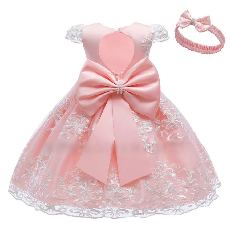1st Birthday Signature Dress - PINK