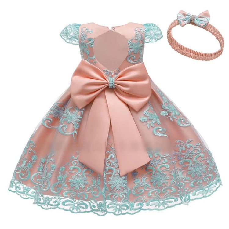 1st Birthday Signature Dress - PINK