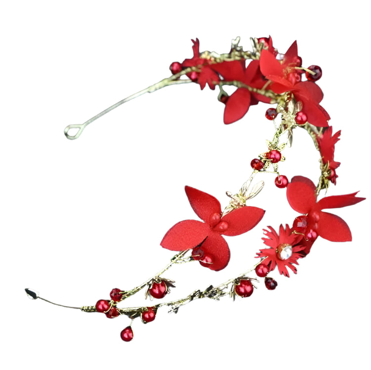 Jeweled Flower Headband