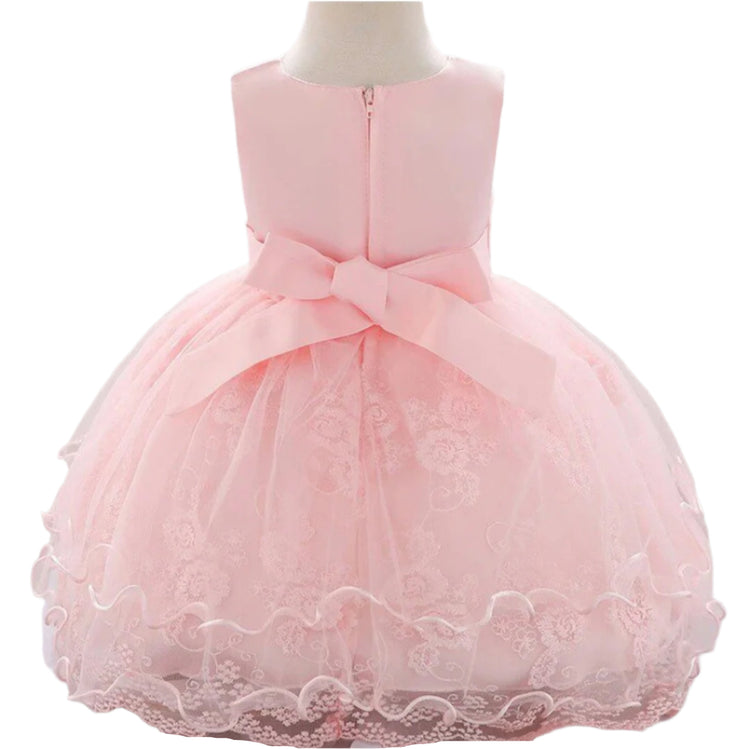 1st Birthday Signature Dress - PINK