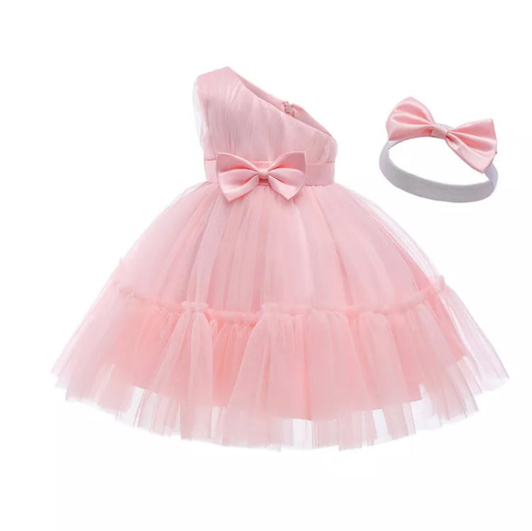 1st Birthday Signature Dress - PINK
