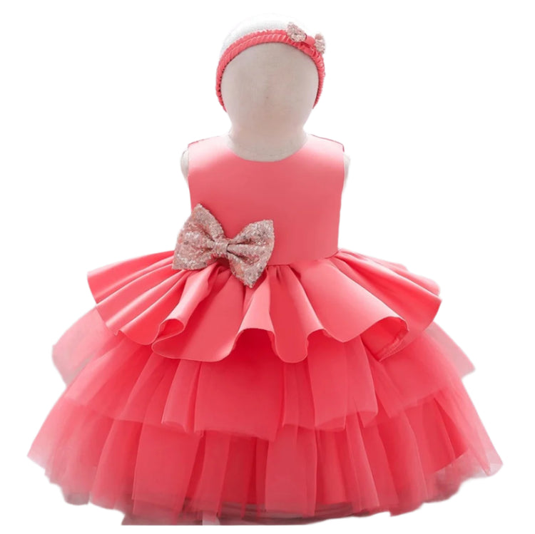 1st Birthday Signature Dress - PINK