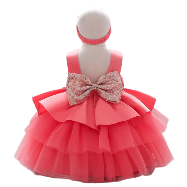 1st Birthday Signature Dress - PINK