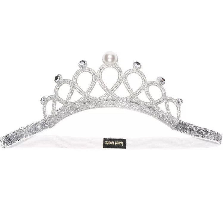 Silver Soft Baby Tiara