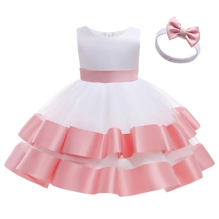 1st Birthday Signature Dress - PINK