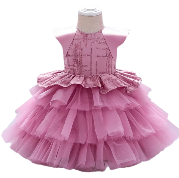 1st Birthday Signature Dress - PINK
