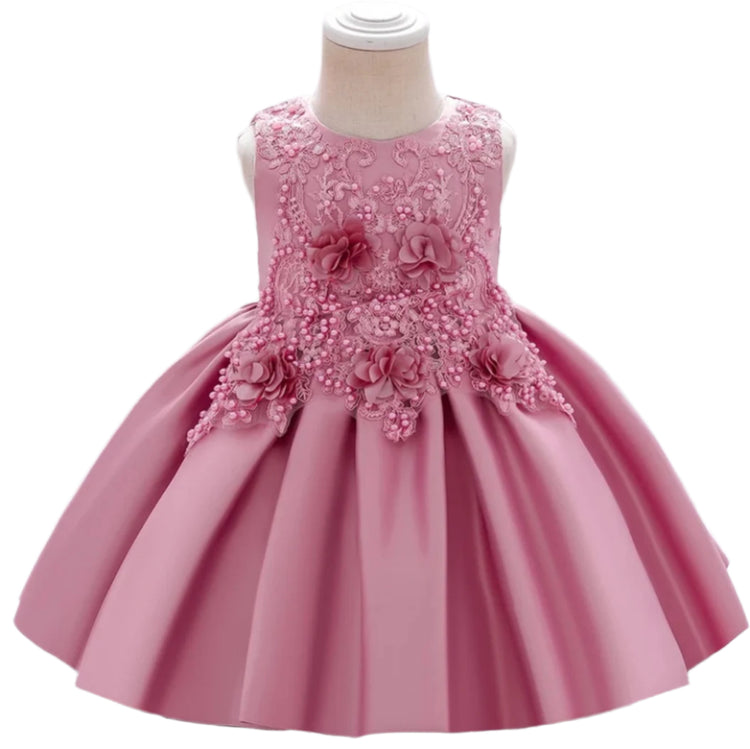 1st Birthday Signature Dress - PINK