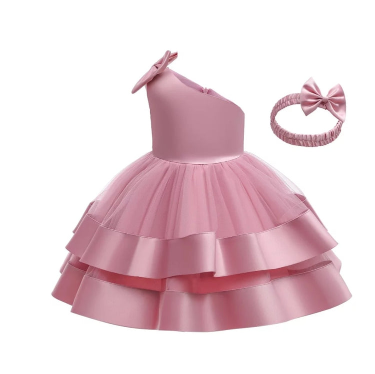 1st Birthday Signature Dress - PINK