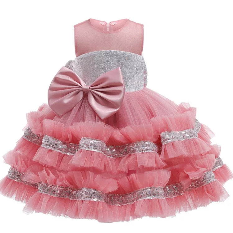 1st Birthday Signature Dress - PINK