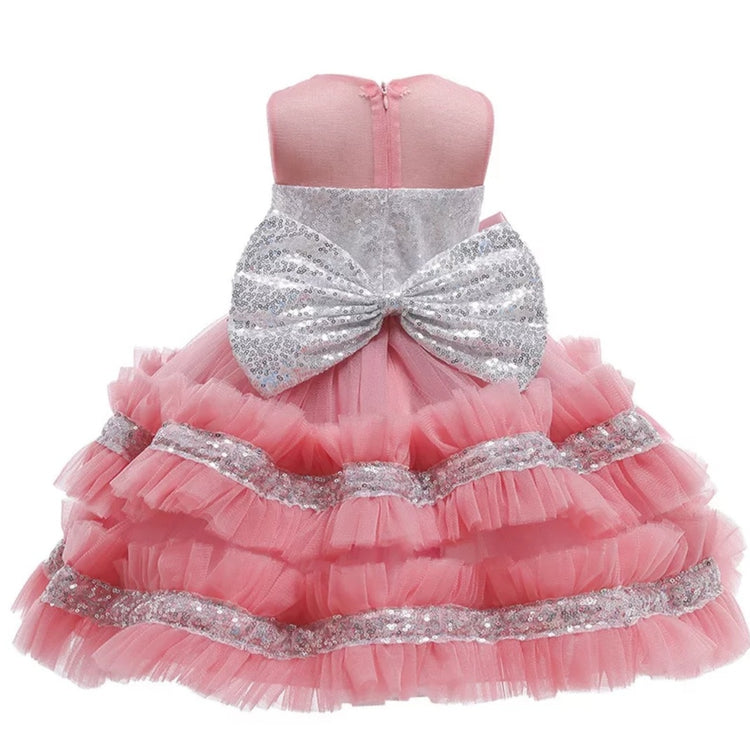 1st Birthday Signature Dress - PINK