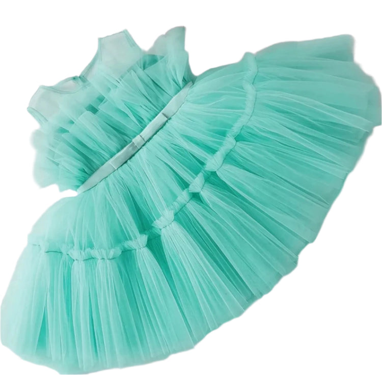 1st Birthday Signature Dress - GREEN