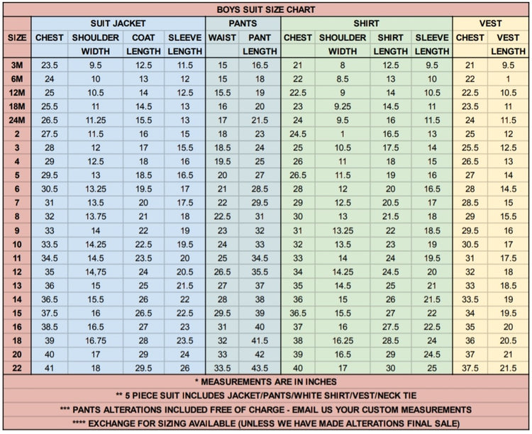 Boys 5 Piece Formal Suit - White