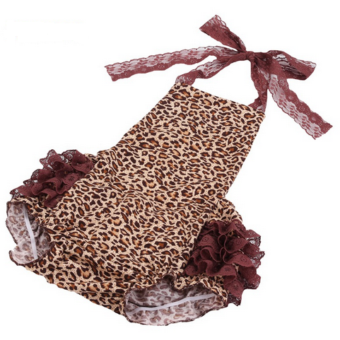 LIL MISS -  Cheetah Romper