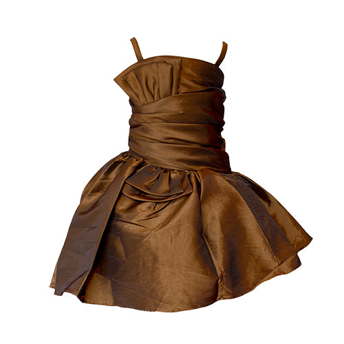 Sydney - Brown - Girls Dress