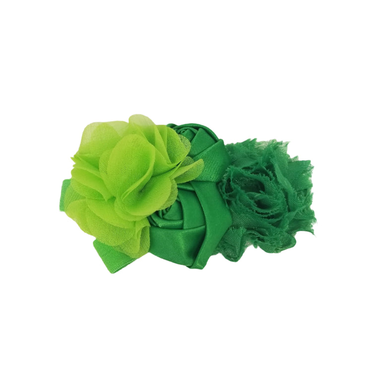 Flower Headband- Green