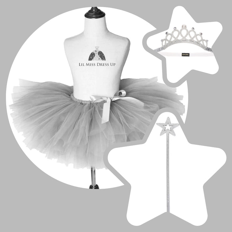 Princess Tutu Signature Dress Up Set - Silver