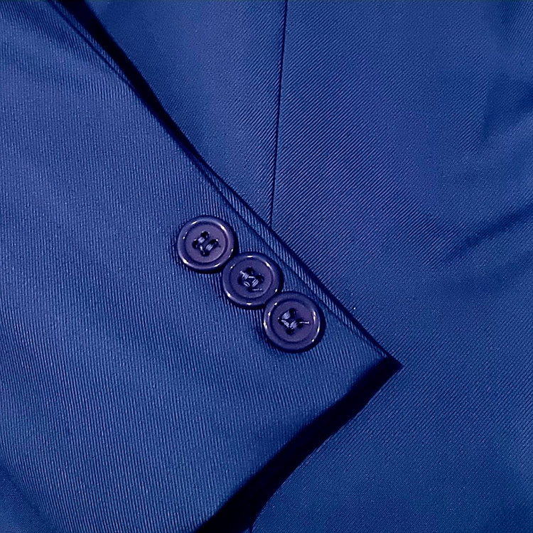 LIL MR -  Boys 5 Piece Formal Suit - Ocean Blue