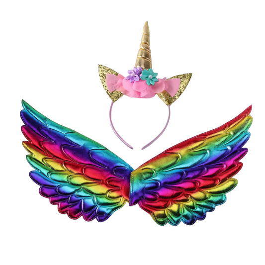 Unicorn Signature Dress Up Set - Rainbow