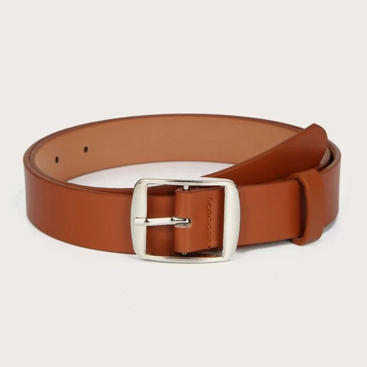 LIL MR -  Boys Brown Leather Belt