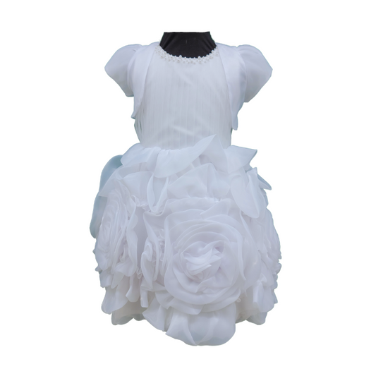 Rosalie - White - Girls Dress