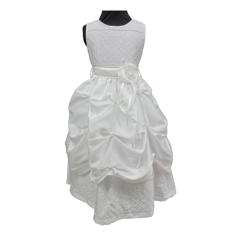 LIL MISS -  Rayna Ivory - Girls Dress