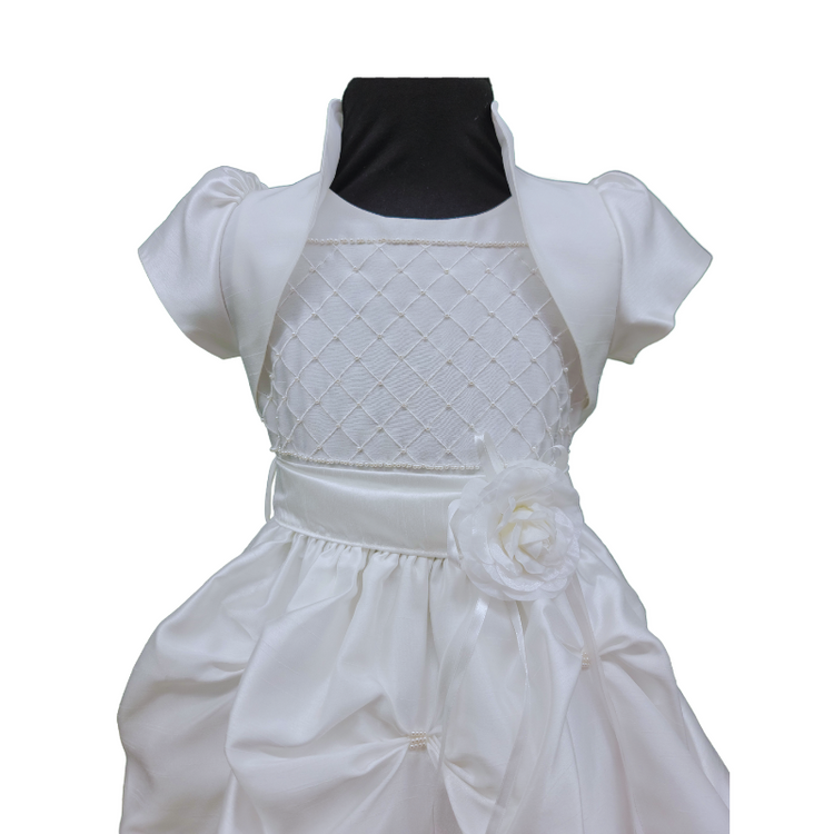 LIL MISS -  Rayna Ivory - Girls Dress