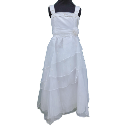 LIL MISS -  Maggie - Ivory - Girls Dress