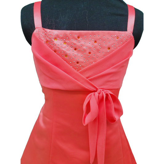 Irina - Coral - Girls Dress