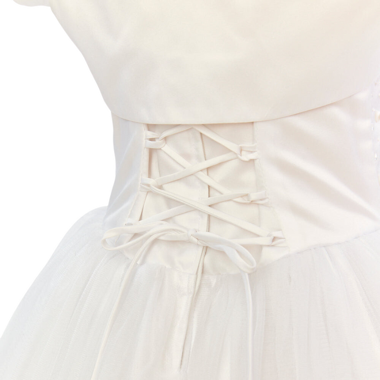 LIL MISS -  Charlotte - Ivory - Girls Dress