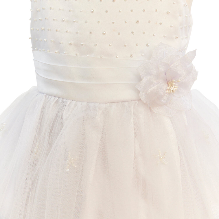 LIL MISS -  Miranda - White - Girls Dress