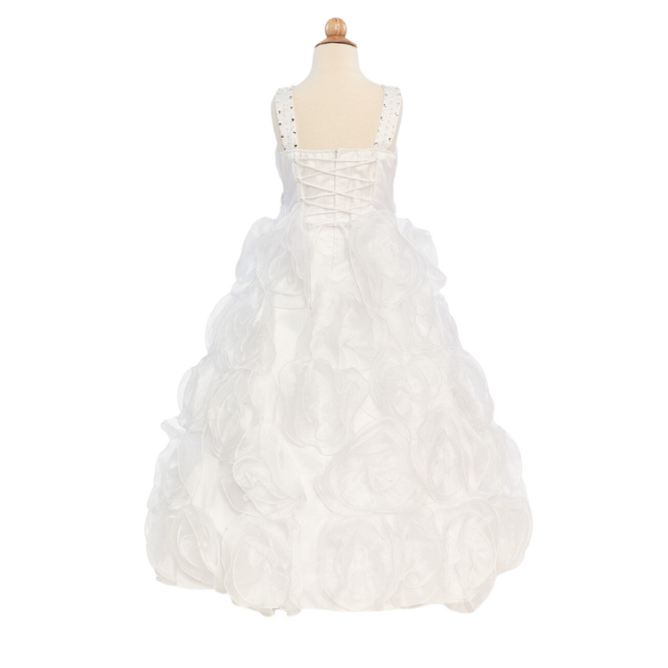 LIL MISS -  Carrie - Ivory - Girls Dress