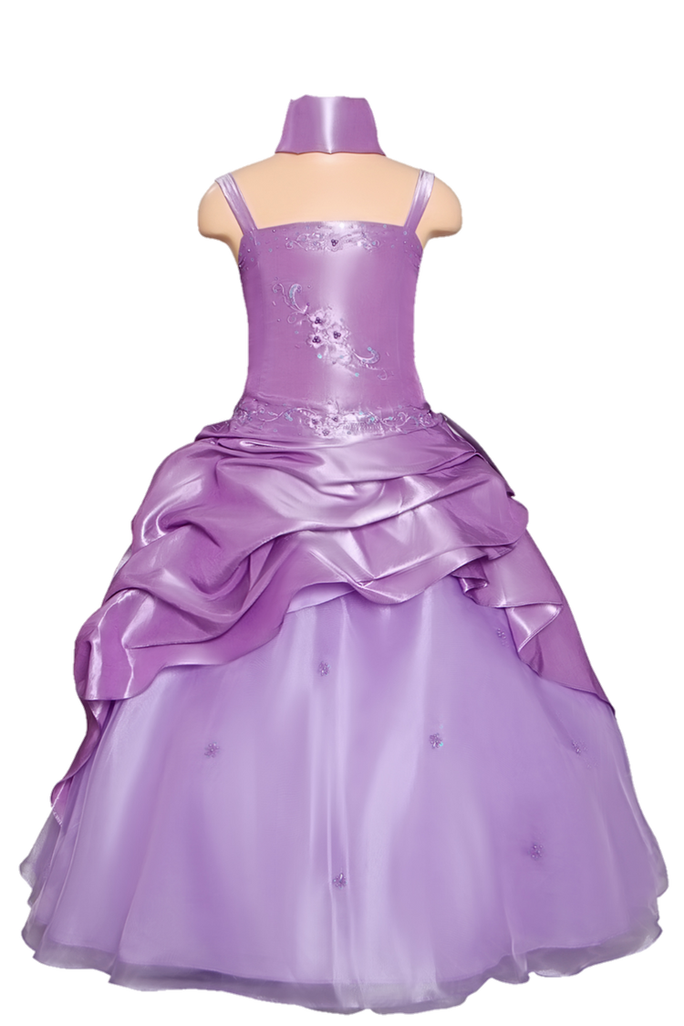 LIL MISS -  Jade - Lavender - Girls Dress