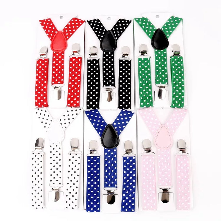LIL MR -  Polka Dot Suspenders