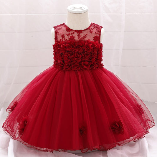 LIL MISS - 1st Birthday Signature Dress