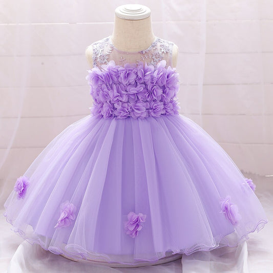 LIL MISS - 1st Birthday Signature Dress