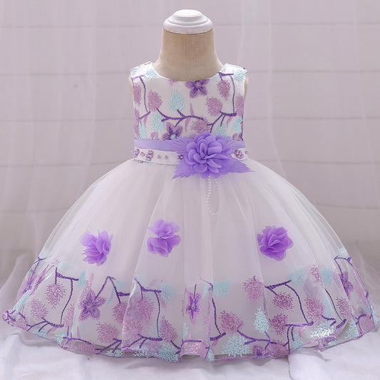 LIL MISS - 1st Birthday Signature Dress