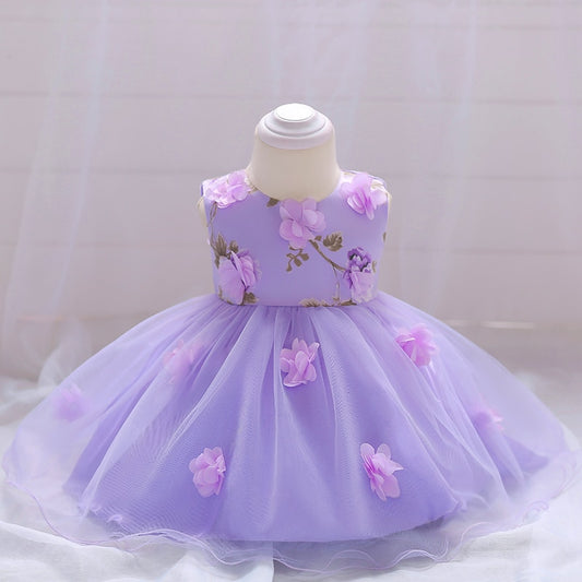 LIL MISS - 1st Birthday Signature Dress