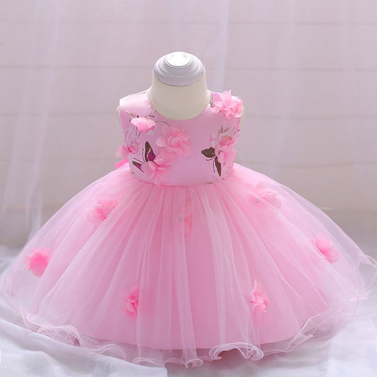 LIL MISS - 1st Birthday Signature Dress