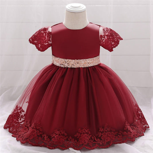 LIL MISS - 1st Birthday Signature Dress