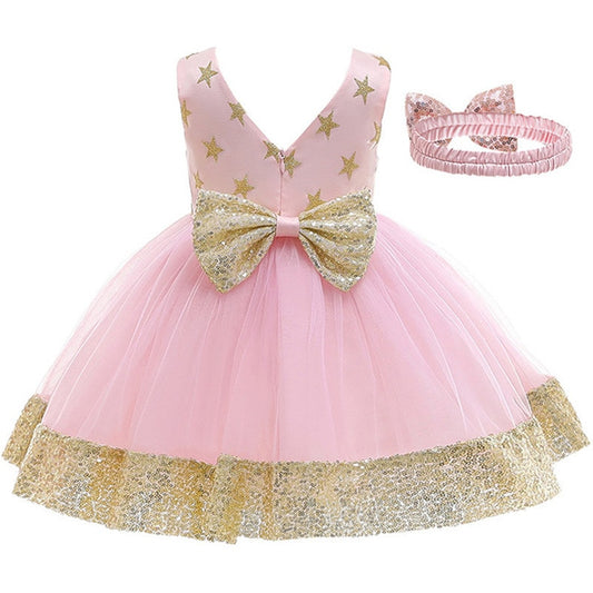 LIL MISS - 1st Birthday Signature Dress