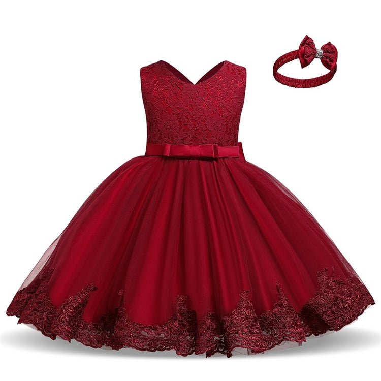 LIL MISS - 1st Birthday Signature Dress